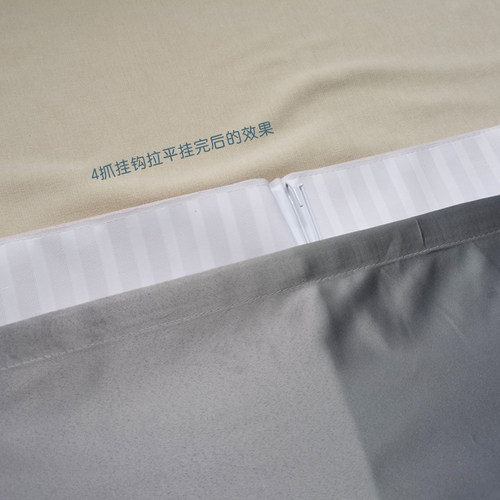 窗帘遮光内衬加装一层遮光布遮光窗户神器遮阳防晒隔热全遮光衬布 - 图0