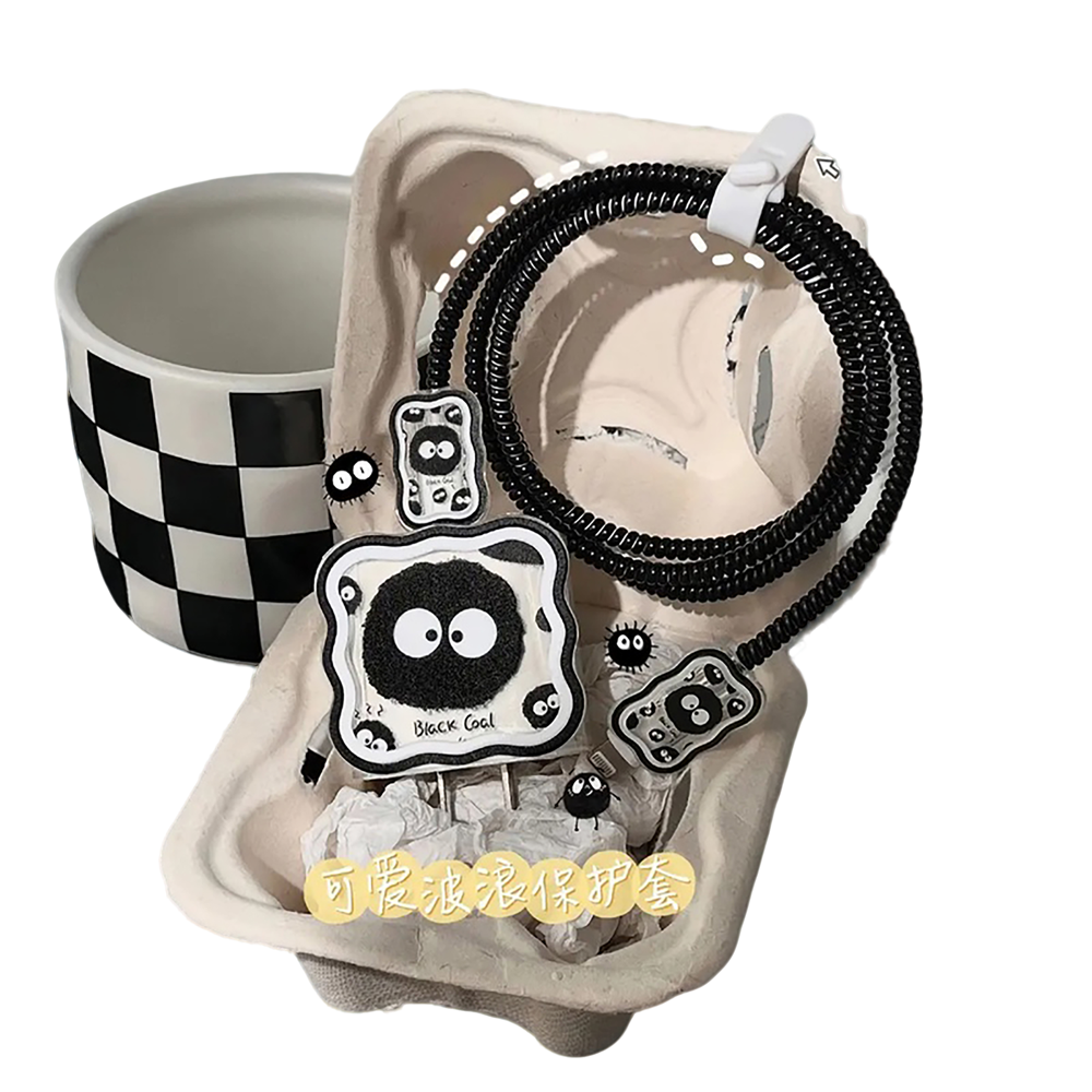 可爱充电线保护套适用于苹果数据线保护套16充电线器缠绕绳防折断,淘宝优惠券,粉丝福利购,淘宝优惠卷