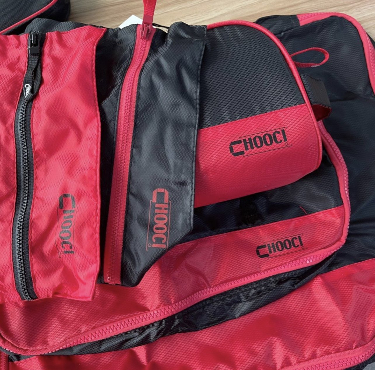 CHOOCI旅行收纳袋七件套装衣物内衣整理袋旅游分类收纳包旅行袋子,淘宝优惠券,粉丝福利购,淘宝优惠卷