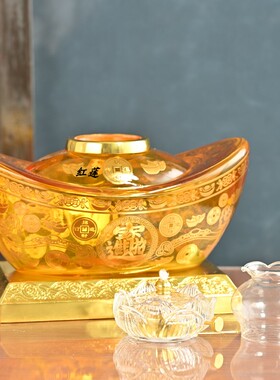 元宝酥油灯家用佛前供灯