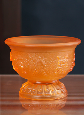 红莲之缘琉璃供水供茶桌面摆放