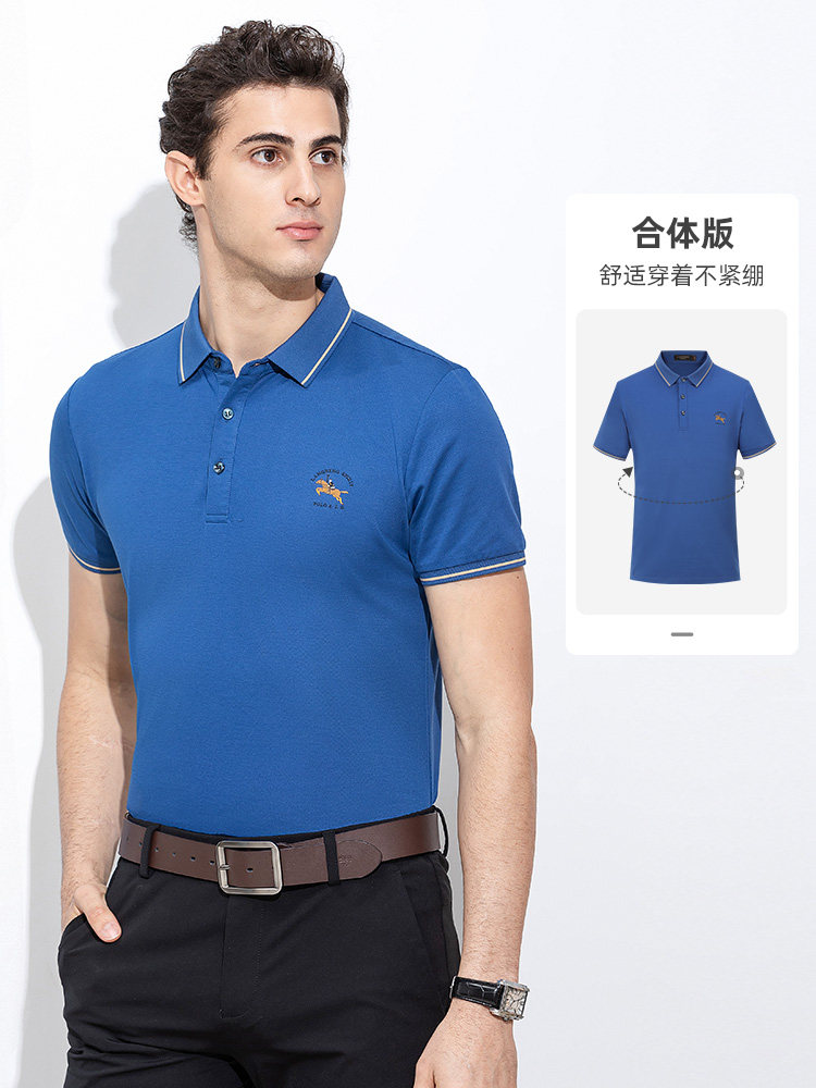 浪登2022夏装短袖男士保罗polo衫 浪登Polo衫