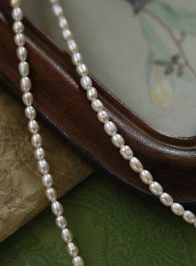 婉如清扬丨天然珍珠花瓣项链