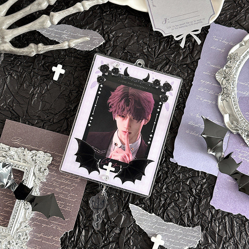 b品3折 气球暖暖星 现货堕落天使亚克力卡套谷美收纳恶魔天使系列,淘宝优惠券,粉丝福利购,淘宝优惠卷