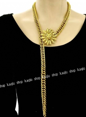 欧美项链重工宫廷镀金