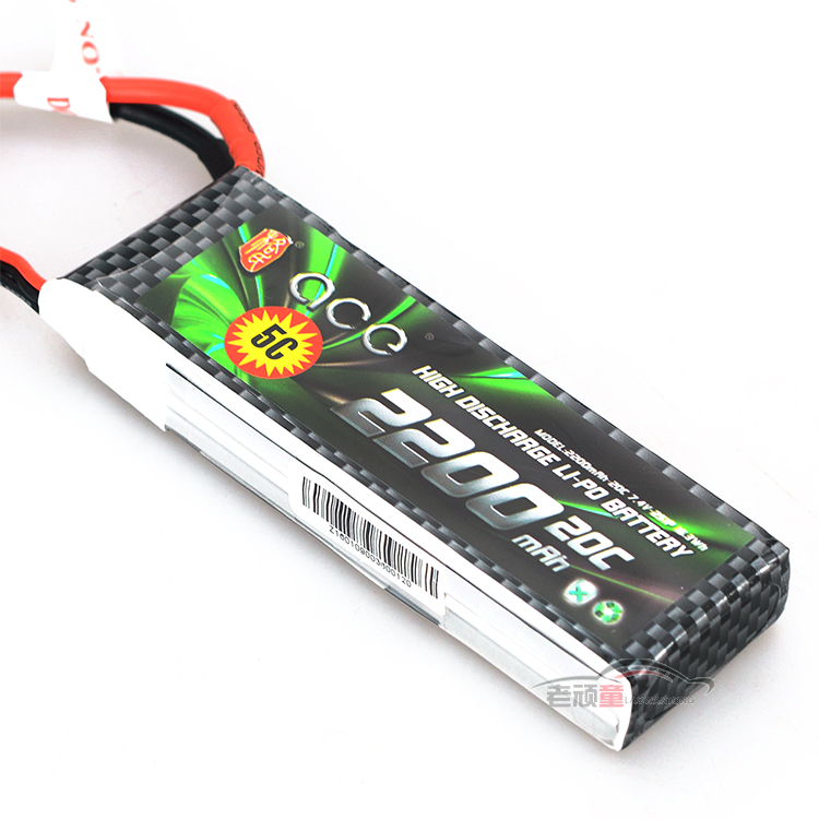 LC RACING 1/14 格氏ACE 2200mAh 3S 11.1V 25C 車/航模鋰電池組
