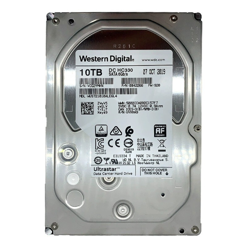 WD/西部/数据WUS721010ALE6L4 10T企业级硬盘 NAS服务器机械硬盘 - 图1