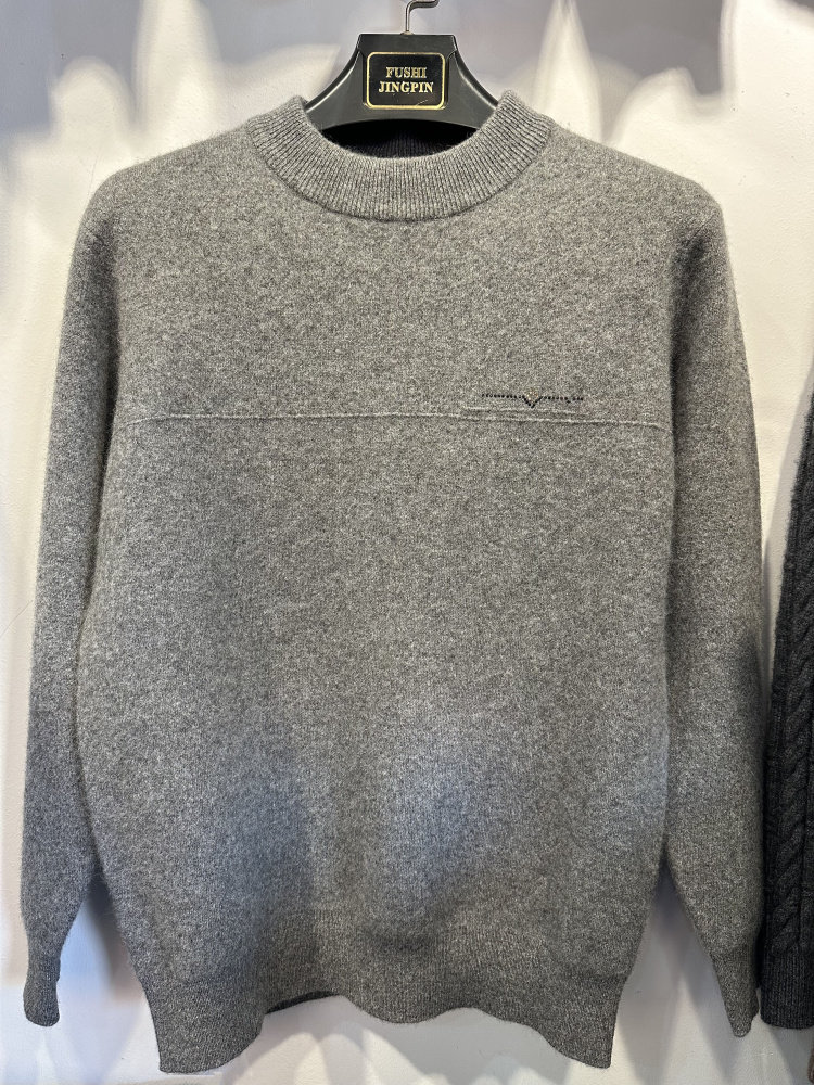 中老年男士羊毛衫2025新款加厚毛衣冬季爸爸打底针织衫父亲羊绒衫,淘宝优惠券,粉丝福利购,淘宝优惠卷