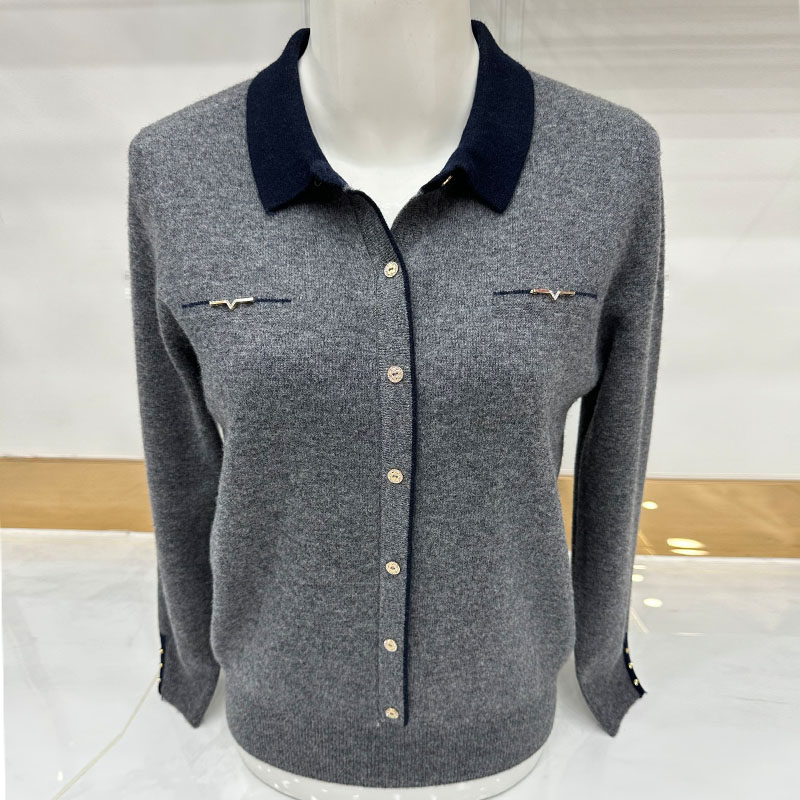 中老年妈妈洋气小衫秋装2025新款上衣翻领t恤针织衫女打底羊毛衫,淘宝优惠券,粉丝福利购,淘宝优惠卷