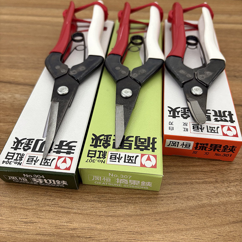 日本进口 冈恒301 剪香菇脚腿 曲刃弯头 翘头 采果剪刀,淘宝优惠券,粉丝福利购,淘宝优惠卷