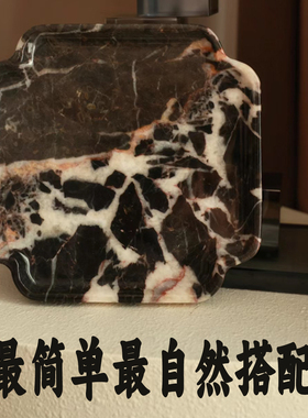 天然大理石轻奢装饰摆件