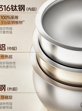 苏泊尔4L恒钛热风低糖电饭煲