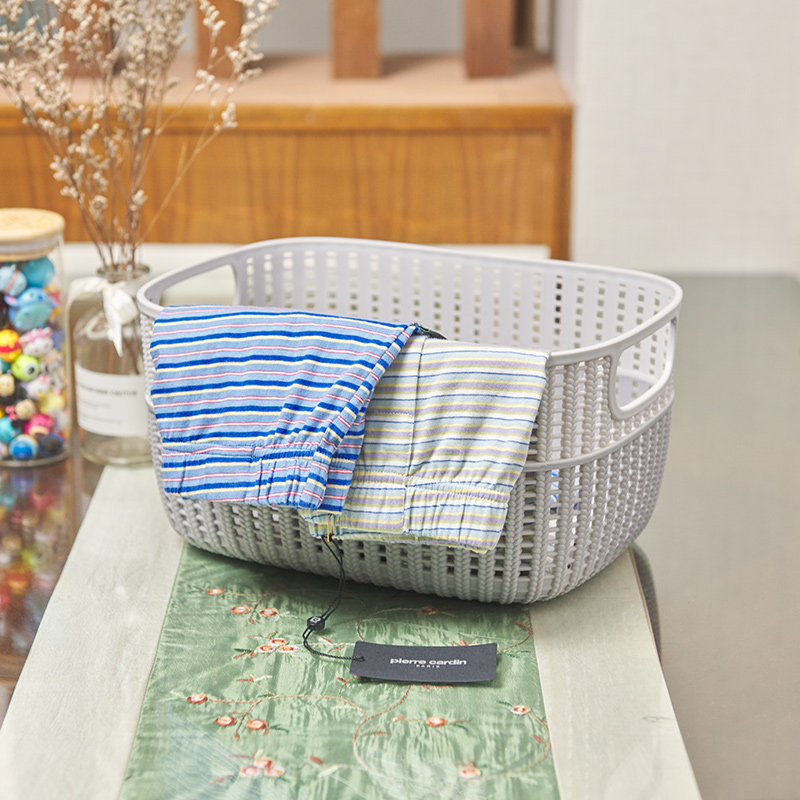 专柜皮尔卡丹内裤男平角裤纯棉裤叉高腰大码宽松防磨腿四角全棉薄,淘宝优惠券,粉丝福利购,淘宝优惠卷