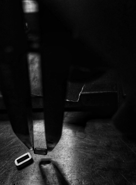 小众戒指设计师首饰定制 手工银饰宝石镶嵌