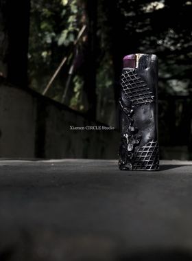 小众打火机原创暗黑国潮风项链