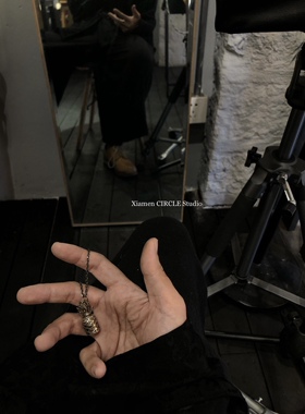 菠萝项链凤梨纯银小众手工设计师