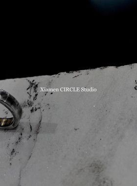 金银手工小众戒指