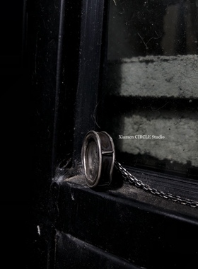 架子鼓项链手工银饰定制乐队歌手鼓手配饰首饰打鼓鼓棒鼓手