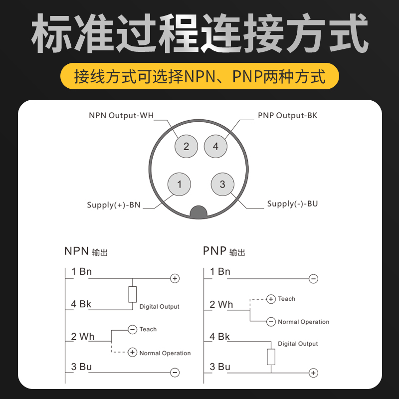 SHGJ上海广巨槽型光电标签电眼定标贴标非透明自动位置传感器 - 图2