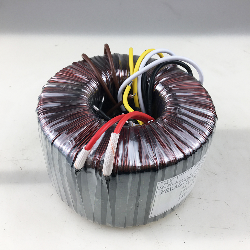 400W环型变压器220V转双41双17V单14V功放音响电源单相隔离纯铜线 - 图1