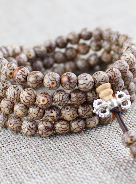 天然菩提子饰品佛珠手链