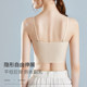 Suspender corset underwear for women with large breasts making them look smaller and leaving no trace for students