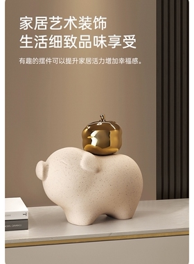 开业大吉生意兴隆马上有钱摆件客厅家居办公室装饰U新房子乔迁礼