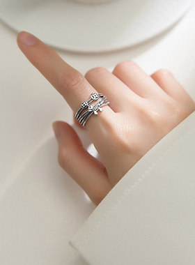 马上有钱戒指女2026新款小众复古