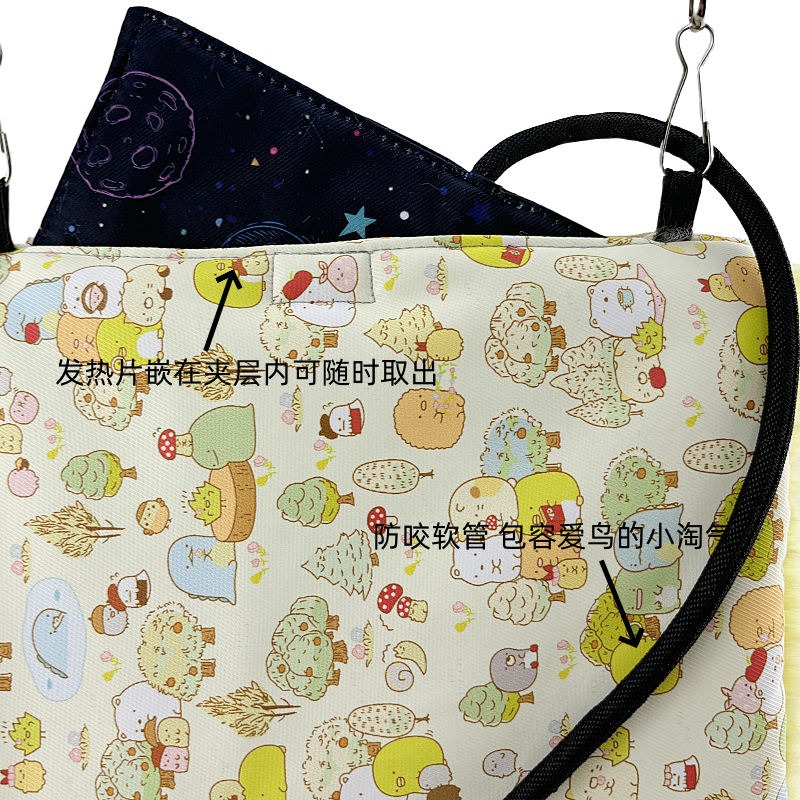 冬季电热鹦鹉窝加热保暖睡窝外接外挂鸟巢发热鸟窝宠物鸟过冬神器,淘宝优惠券,粉丝福利购,淘宝优惠卷