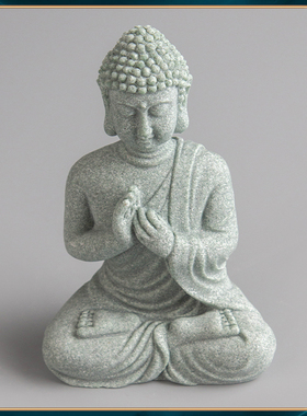 青砂石禅意五茶宠 中式国潮创意居家桌面装饰摆件鱼缸造景