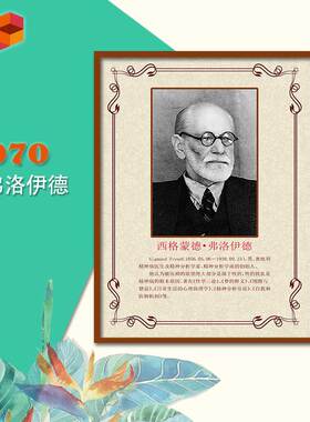 幸福心理简约定制大尺寸心理学家