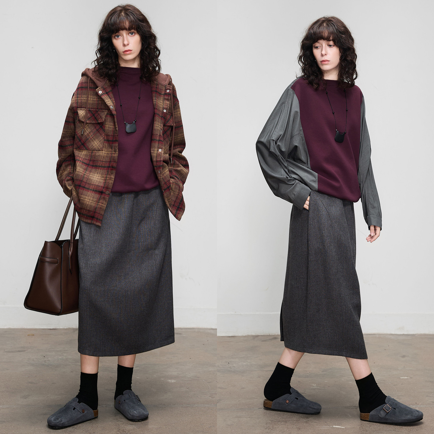 德玛纳设计感拼接袖大码卫衣女春秋下摆抽绳松弛感宽松休闲上衣,淘宝优惠券,粉丝福利购,淘宝优惠卷