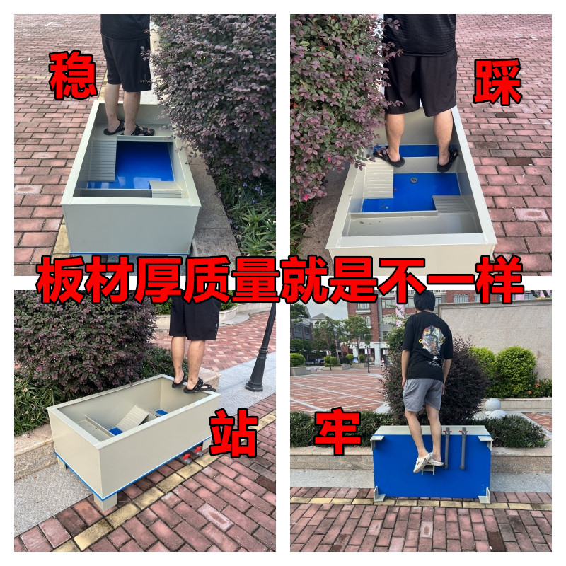 加厚养龟箱带晒台龟池养殖箱乌龟缸水陆黄缘龟生态养殖金鱼缸鱼池,淘宝优惠券,粉丝福利购,淘宝优惠卷