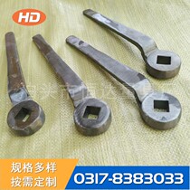 Special wrench for square oxygen cylinder inside the wrench switch valve wrench of the four-way valve wrench in 45 steel valve wrench