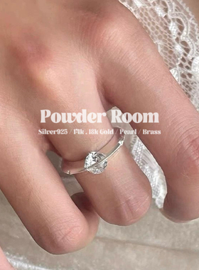 Powder Room·S925银戒指｜浩瀚星海之水星轨迹戒指指环