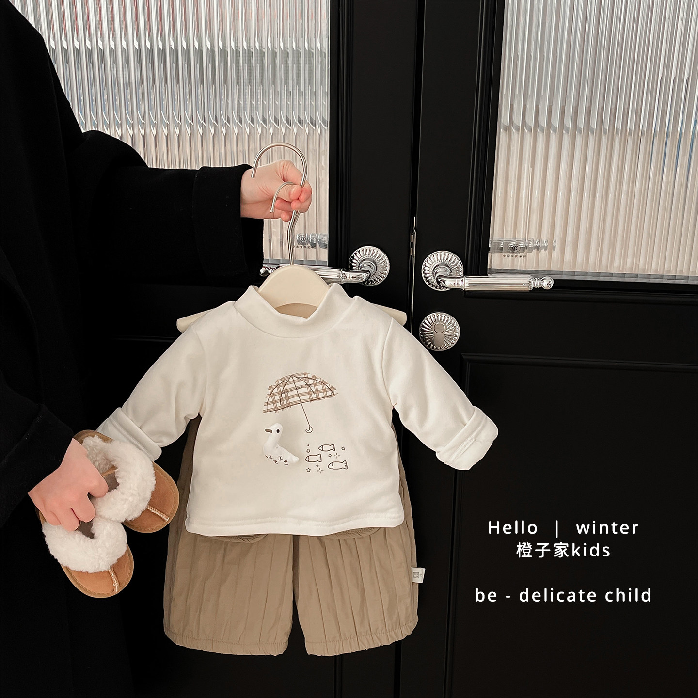 女宝宝冬款可爱卡通长袖T恤女童洋气花边上衣婴儿加绒保暖打底衫,淘宝优惠券,粉丝福利购,淘宝优惠卷