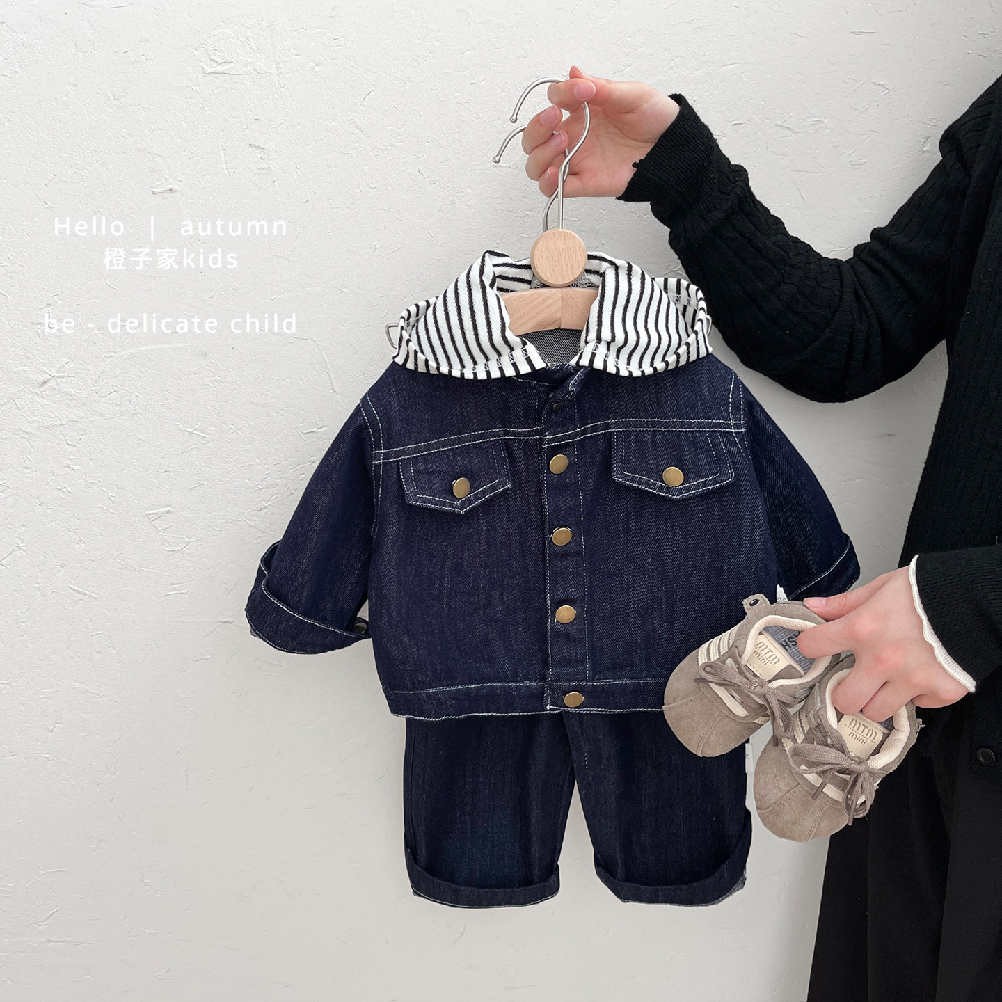 韩系男宝宝春秋季牛仔裤男童休闲宽松直筒裤子婴儿绣花洋气长裤潮,淘宝优惠券,粉丝福利购,淘宝优惠卷