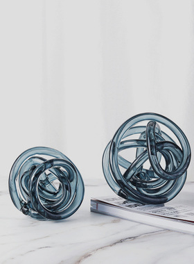 麻绳造型家居样板房软装饰品礼品