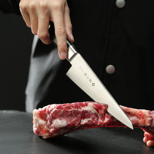 日本进口藤次郎剔骨刀烧鸟VG10分割猪肉专用刀杀猪剔肉刀日式刀具 - 图0