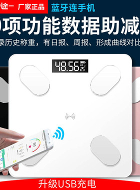 有品小型高精准专业体脂称减肥