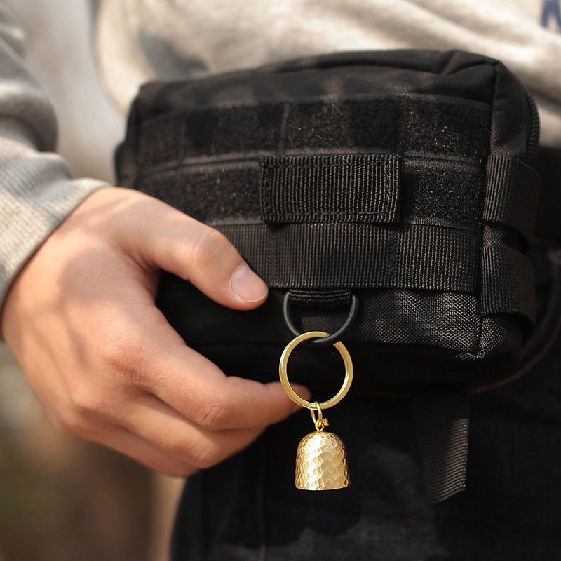 小岛屿山户外黄铜铃铛挂件钥匙圈饰品汽车钥匙扣狗铃铛小铃铛吊坠,淘宝优惠券,粉丝福利购,淘宝优惠卷