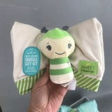 Успокаивающее полотенце для младенца, погремушка, успокаивающая кукла, игрушка, пчела, можно грызть, сопровождение и утешение, 0-1 лет