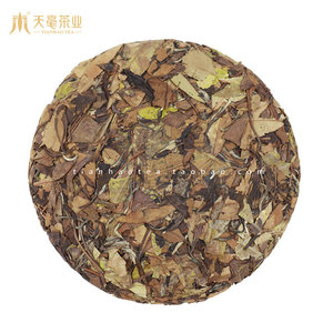 天毫 福鼎白茶寿眉3年陈老茶饼357g 2020原产地紧压茶叶 收藏送礼