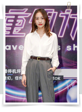 女真皮百搭腰带配裤子裙子风衣带