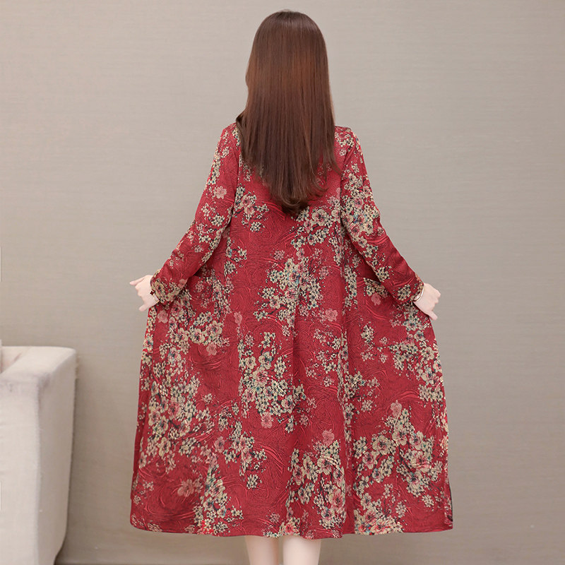 妈妈装中长款春秋二八月洋气披肩 芙黛怡短外套