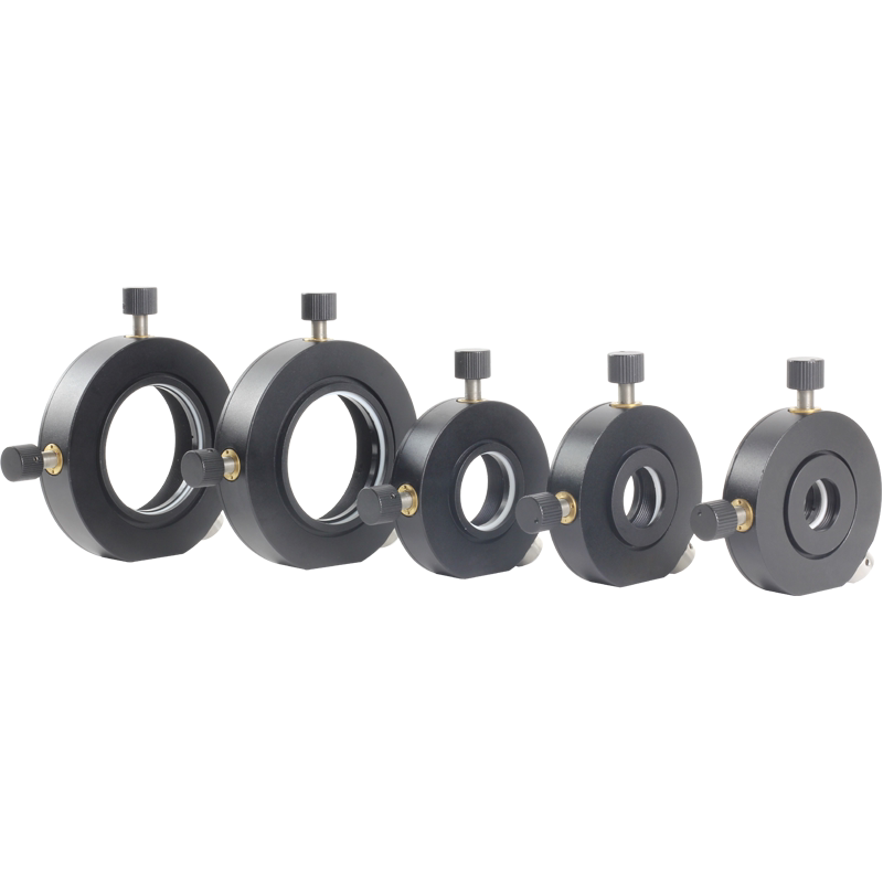 Two-dimensional translation XZ circular optical lens mount