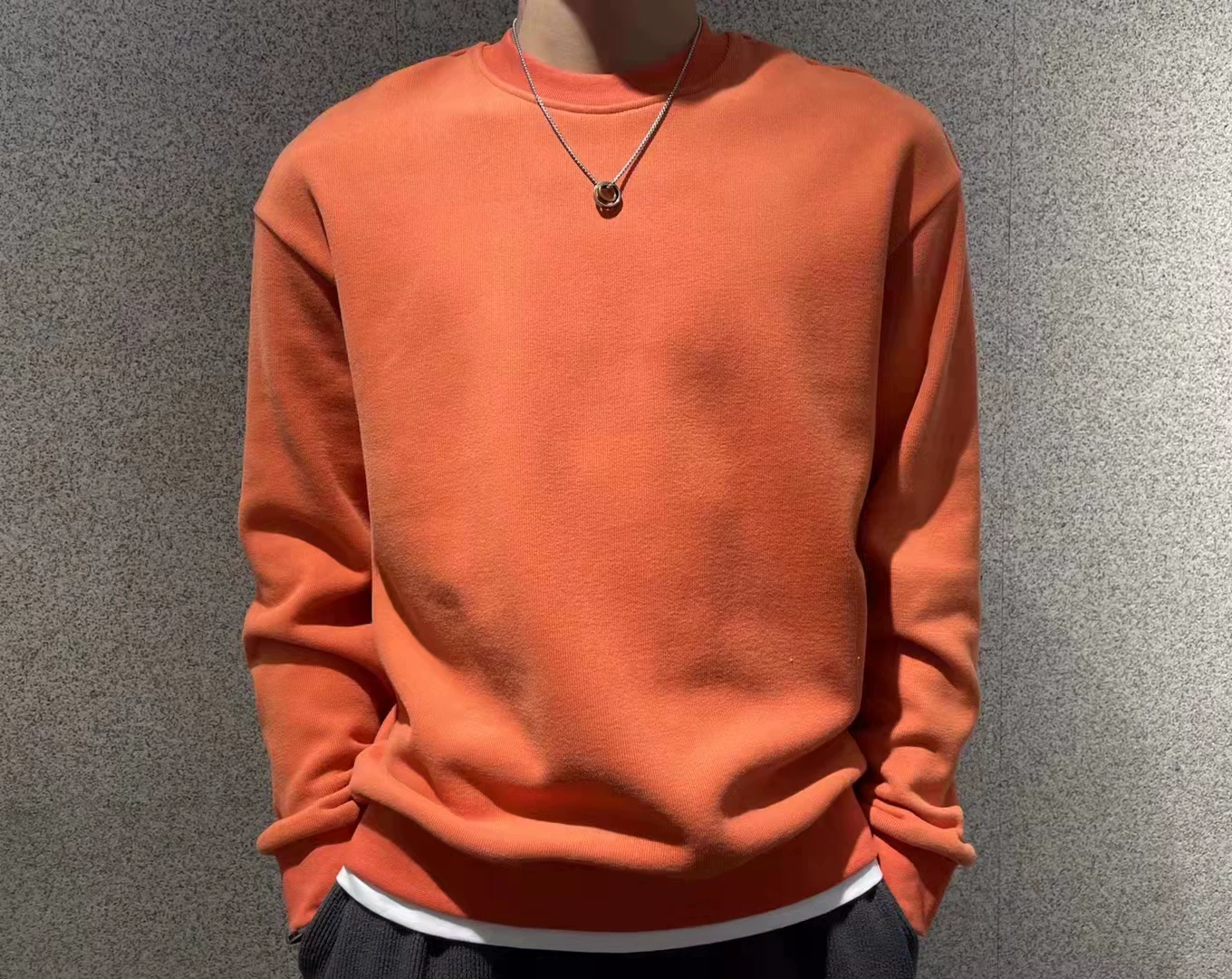 Winter solid warm set, sweatshirt, 2021 collection