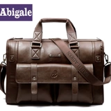 Бизнес-ноутбук, мужская вместительная и большая сумка на одно плечо, ретро ноутбук, бизнес-версия