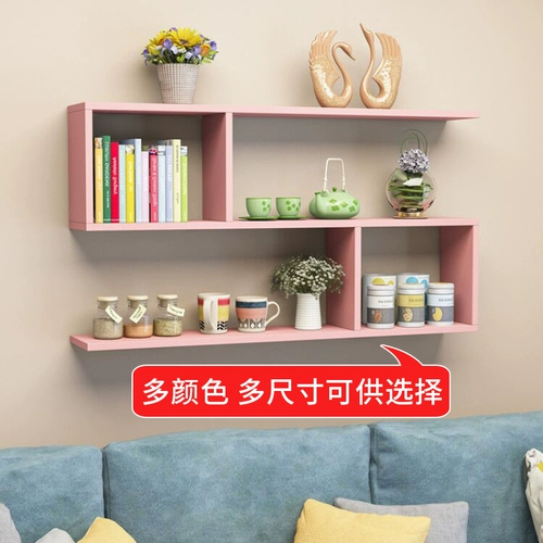 Книжный магазин настенный настенный стойка бесплатная спальня гостиная настенная стена висящая стена на стене -перегородка