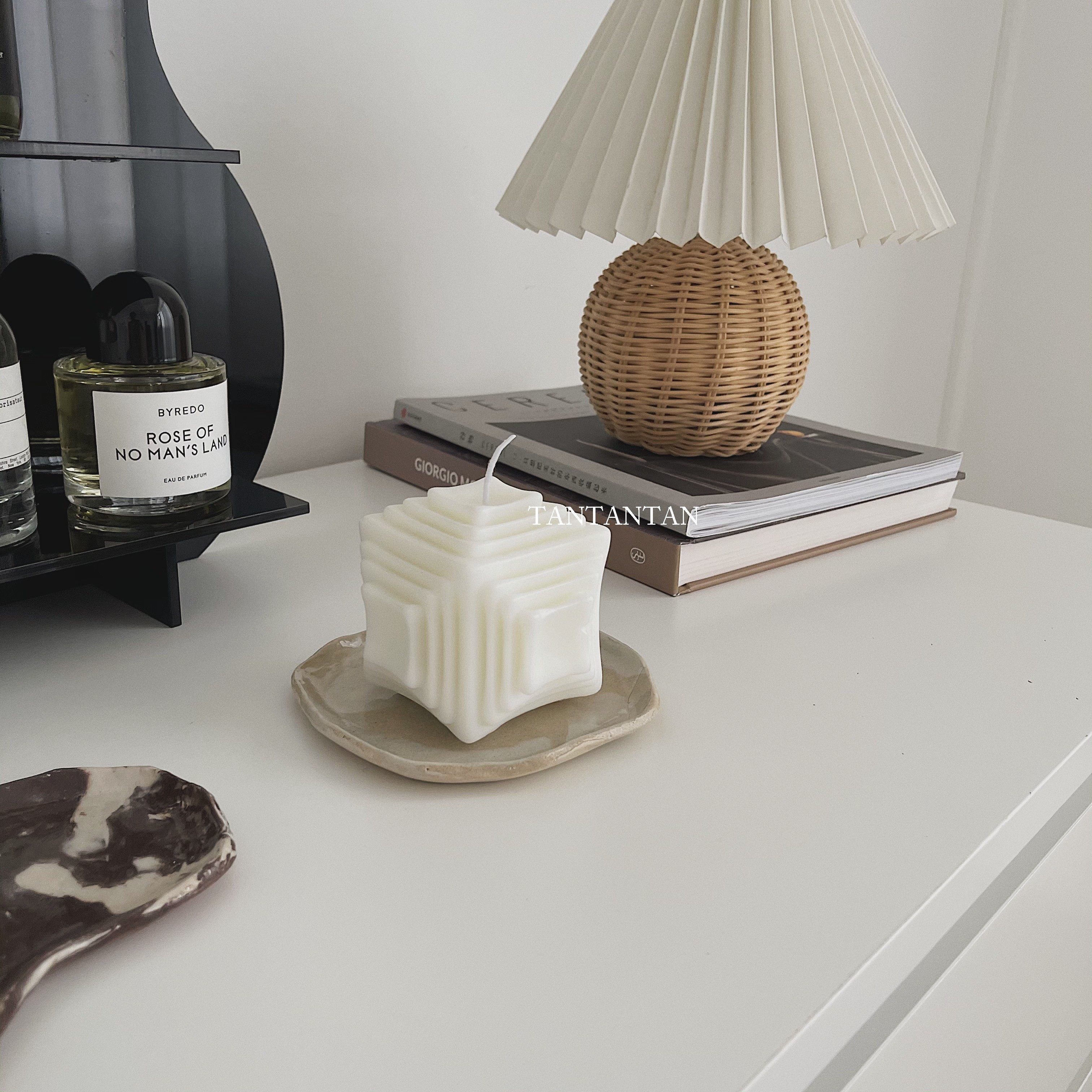 TAN!粗陶纯手工香薰托盘陶瓷饰品收纳小盘子复古ins桌面摆件装饰,淘宝优惠券,粉丝福利购,淘宝优惠卷